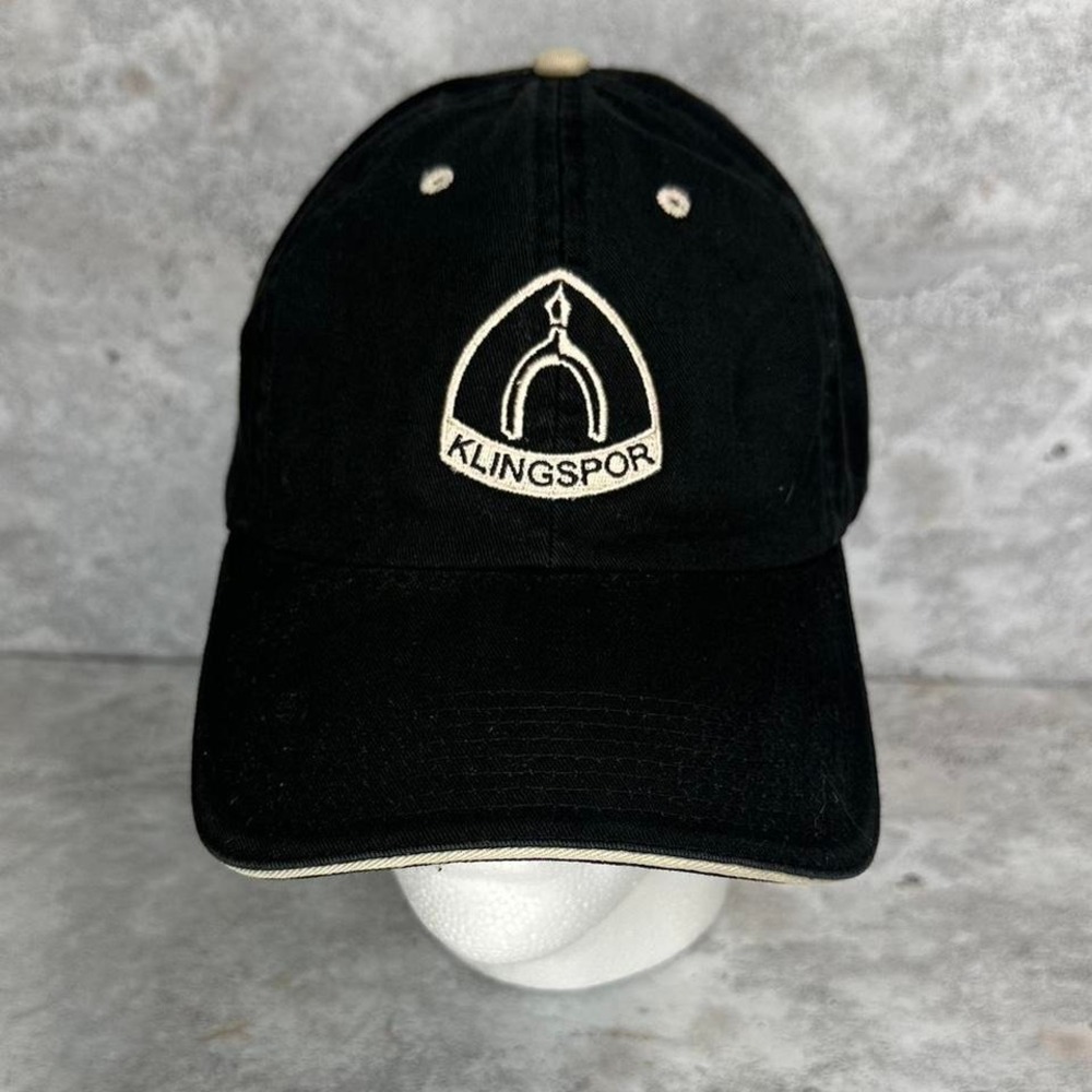 Black and white KlingSpor baseball‎ cap #baseballcap